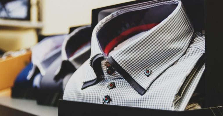 Shirts - Selective Focus Photography White Button-up Collared Top