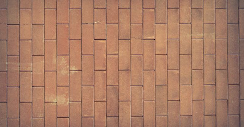 Vintage Pieces - Brown Concrete Brick Wall